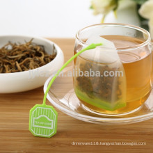 Hot Sale New Design leaf Shape Silicone tea strainer